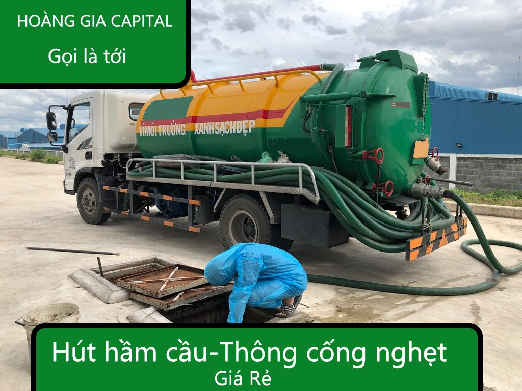 hút hầm cầu và thông cống nghẹt tại tỉnh Bình Dương